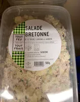 Mängden socker i Salade bretonne - Salade pommes de terre, lardons et jambon