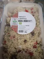 Mängden socker i Taboulé à l'orientale bio
