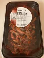 Mängden socker i Tomates confites à l'ail français