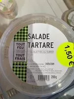 Mängden socker i Salade tartare
