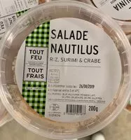 Mängden socker i Salade nautilus