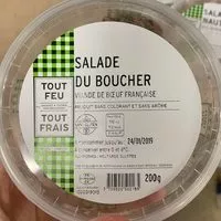 Mängden socker i Salade du boucher