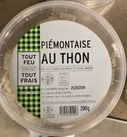 Mängden socker i Piémontaise