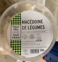 Mängden socker i Macedoine De Legumes 200G