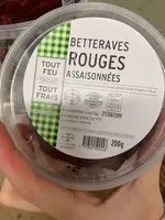 Mängden socker i Betteraves rouges assaisonnees