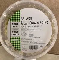 Mängden socker i Salade perigourdine