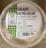 Mängden socker i Salade du pêcheur