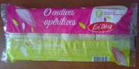 Mängden socker i 6 endives apéritives