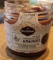 Mängden socker i Pate à tartiner chocolat noir amandes