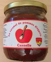Mängden socker i Le caramel de pommes dieppois - cannelle