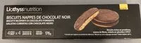 Mängden socker i Biscuits nappes de Chocolat noir Hyperprotéinés