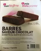Mängden socker i Barres saveur chocolat