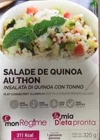 Mängden socker i Salade de quinoa au thon