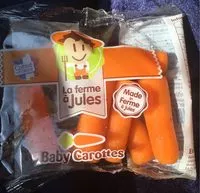 Mängden socker i Baby carottes
