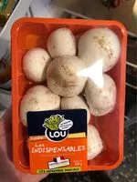 Mängden socker i Champignons de Paris