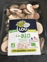 Mängden socker i Champignons bella rosés (émincés)
