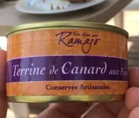 Mängden socker i Terrine de canard au figues