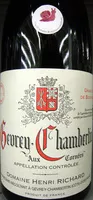 Mängden socker i Gevrey-Chambertin "Aux Corvées" AOC 2011 Bio Domaine Henri Richard