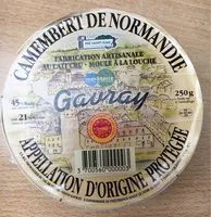 Mängden socker i Camembert de Normandie Gavray
