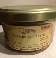 Mängden socker i Rillettes de Canard