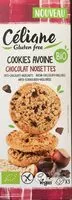 Mängden socker i Cookies avoine chocolat noisettes
