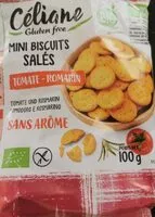 Mängden socker i mini biscuits sales - tomate romarin