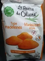 Mängden socker i Type Madeleines