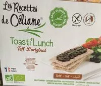 Mängden socker i Toasti Lunch Teff l'original