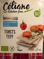 Mängden socker i Celiane Cracker Teff Bio