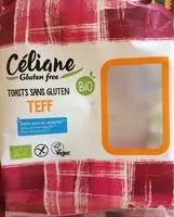 Mängden socker i Toasts sans gluten teff bio