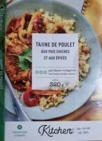 Mängden socker i Tajine de poulet aux pois chiches et aux épices
