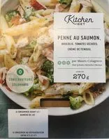 Mängden socker i Penne au saumon, brocolis, tomates séchées, crème de fenouil