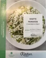 Mängden socker i Risotto primavera et son émincé de poulet