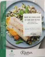 Mängden socker i Pavé de cabillaud et son duo de riz aux courgettes, sauce poivron jaune