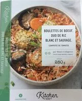 Mängden socker i Boulettes de Boeuf et son riz