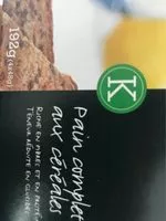 Mängden socker i Pain Complet Multi-céréales