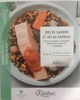Mängden socker i Dos de Saumon au Paprika, Duo de lentilles aux carottes et oignons