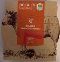 Mängden socker i Hachis parmentier bio