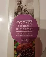 Mängden socker i Cookies pépites de chocolat