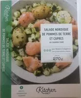 Mängden socker i Salade nordique de pommes de terre et câpres au saumon fumé