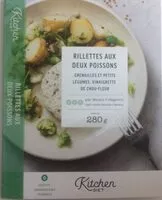 Mängden socker i Rillettes aux 2 poissons, grenailles et petits légumes, vinaigrette de chou-fleur