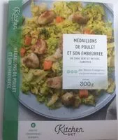 Mängden socker i Médaillons de poulet et son embeurrée de chou vert et petites carottes