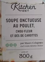 Mängden socker i Soupe onctueuse au poulet choux-fleur et dès de carottes