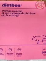 Mängden socker i Porc au caramel au riz blanc