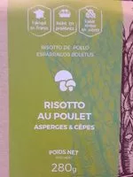 Mängden socker i Risotto poulet-asperges cépes