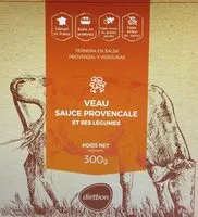 Mängden socker i Veau et ses légumes sauce Marengo