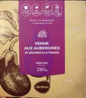Mängden socker i Penne aux aubergines et légumes à la tomate