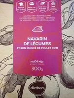 Mängden socker i Navarin de légumes et son émincé de poulet roti