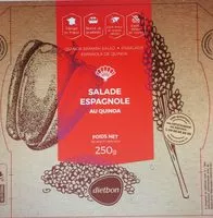 Mängden socker i Salade espagnole au quinoa
