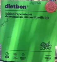 Mängden socker i Salade d'épeautre et de tomates au citron et basilic bio